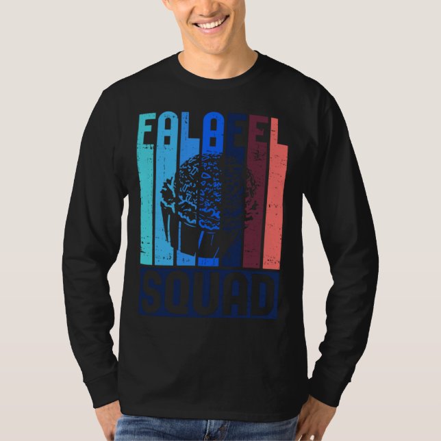 Camiseta Falafel Squad Arabic Food Chef Eating Hummus (Frente)