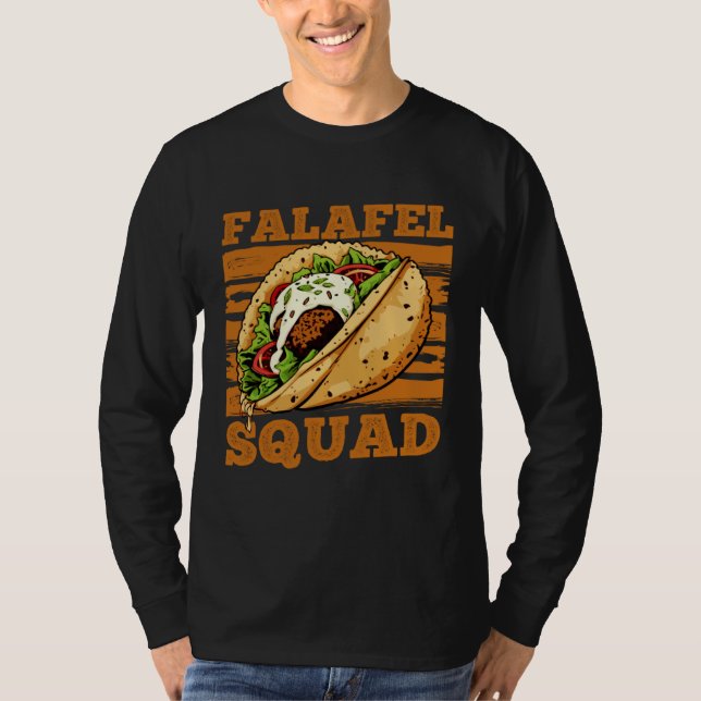 Camiseta Falafel Squad Hobby Chef Kebap Hummus (Frente)