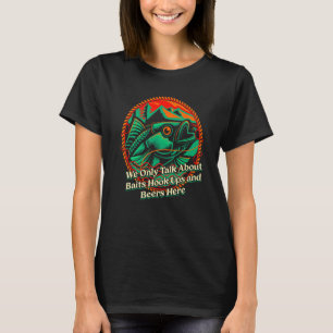 Camiseta Falamos Apenas De Iscos Que Pescam Os Pescadores