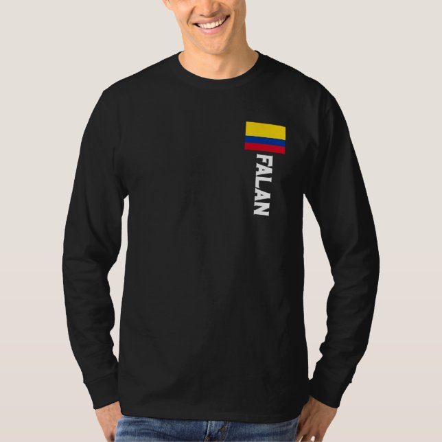 Camiseta Falan Colombia For Colombian Men Women Kids (Frente)
