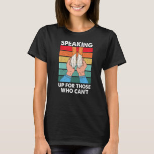 Camiseta Falando com aqueles que não podem salvar o abrigo