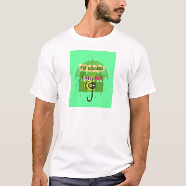 Camiseta Falando muito, sinto sua falta (Frente)