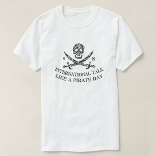 Camiseta Falar como um Dia Pirata
