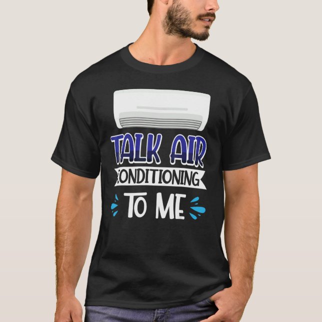Camiseta Falar Condicionamento De Ar Comigo (Frente)
