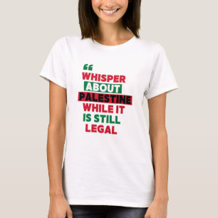 CAMISETA FALAR DA PALESTINA MERCH