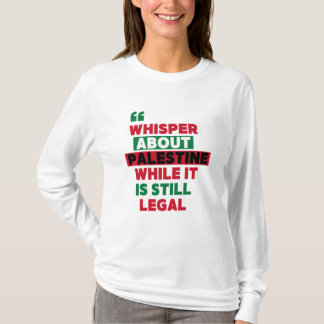 CAMISETA FALAR DA PALESTINA MERCH
