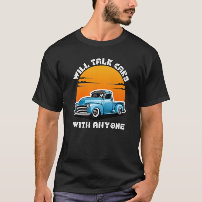 Camiseta Falará Com Carros De Qualquer Um Dos Automóveis 3 (Frente)