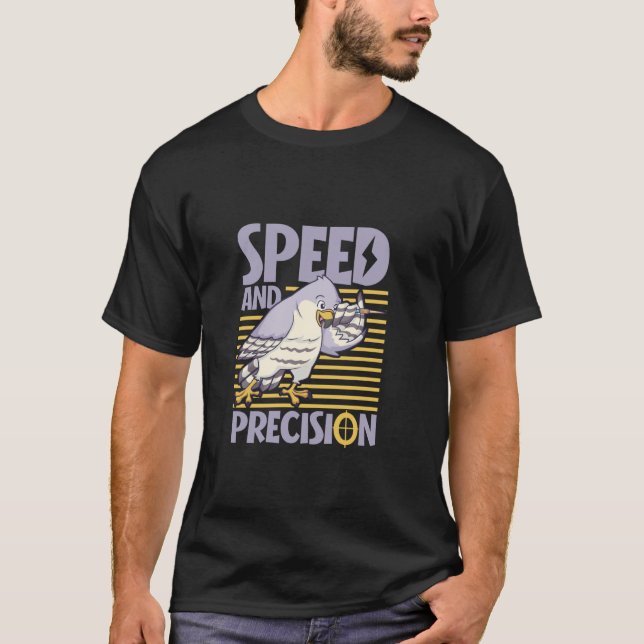 Camiseta Falcão com Flecha de Dardo (Frente)