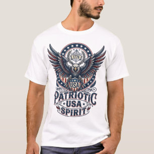 Camiseta Falcão de Batalha Patriota Águia Patriota & Falcão
