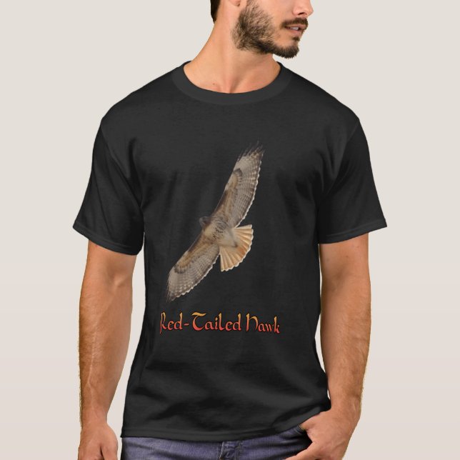 Camiseta Falcão-de-cauda-vermelha (Frente)