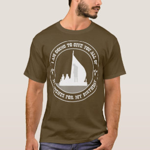 Camiseta Falcão de Manteiga de Amendoim Vou dar-vos a todos