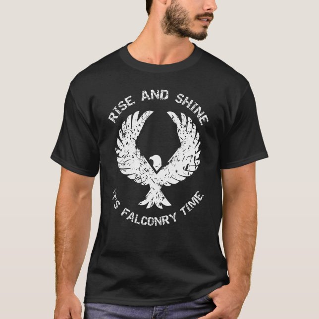 Camiseta Falcão de Rise e Brilho - Presente de Falconer & F (Frente)