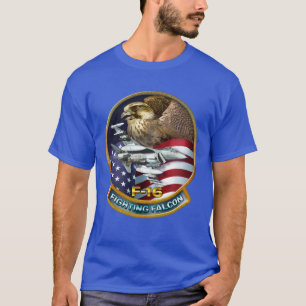 Camiseta Falcão F-16 de combate