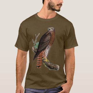 Camiseta falcão preto Vermelho-atado