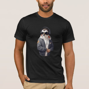 Camiseta Falcão Vestindo Hoodie Funny Legal Caráter Animal