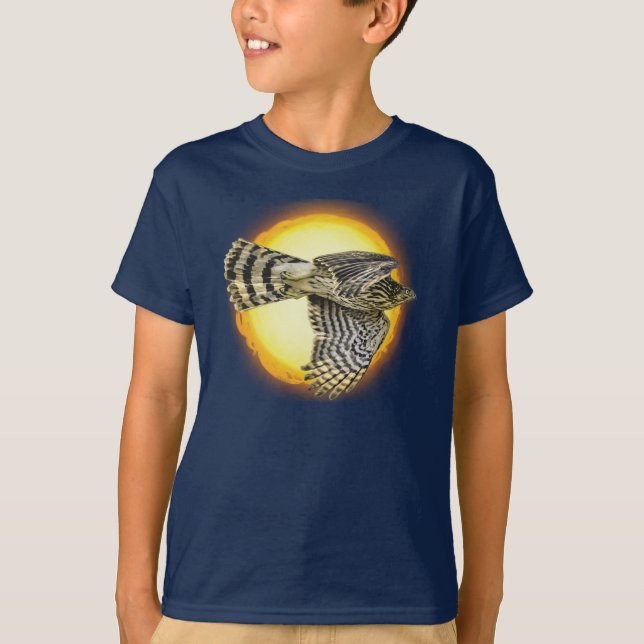 Camiseta Falcão Voador Fogo  (Frente)