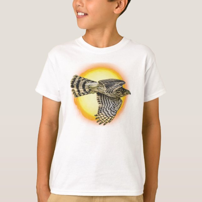 Camiseta Falcão Voador Fogo  (Frente)