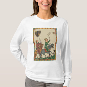 Camiseta Falcoaria, Codex Manesse do século XIV