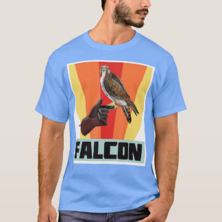 Camiseta Falcon Retro Vintage Falconry with Hawk and Eagle 