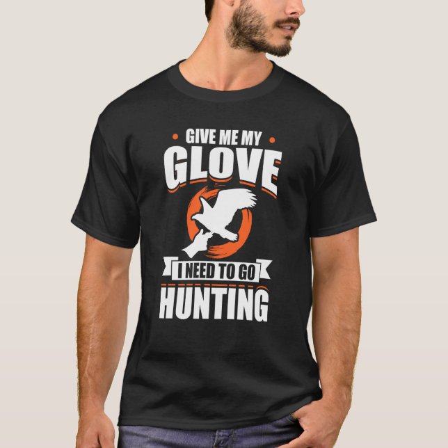 Camiseta Falconer Falcon Hunter Falconer Tracker Duck Hunte (Frente)