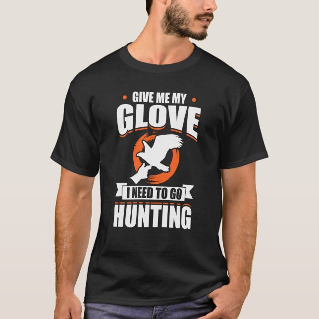 Camiseta Falconer Falcon Hunter Falconer Tracker Duck Hunte (Frente)