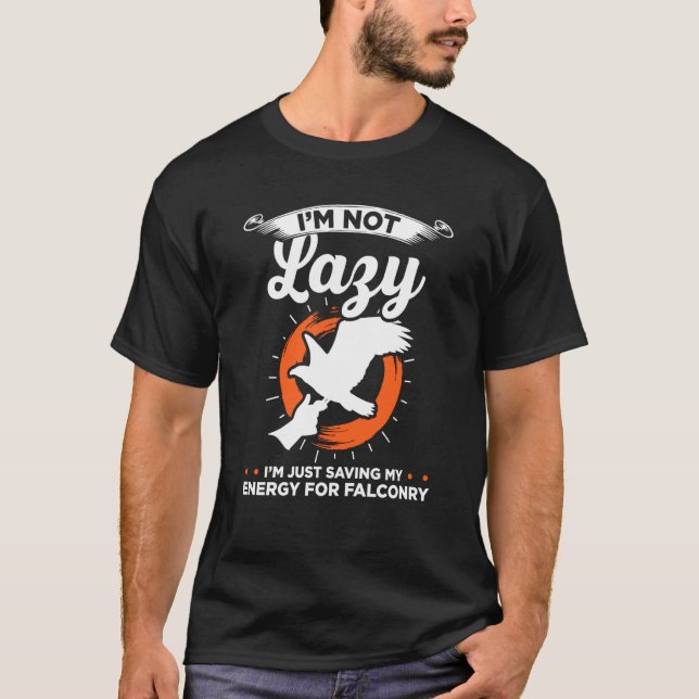 Camiseta Falconer Falcon Hunter Falconer Tracker Duck Hunte (Frente)