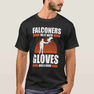 Camiseta Falconer Falcon Hunter Falconer Tracker Duck Hunte