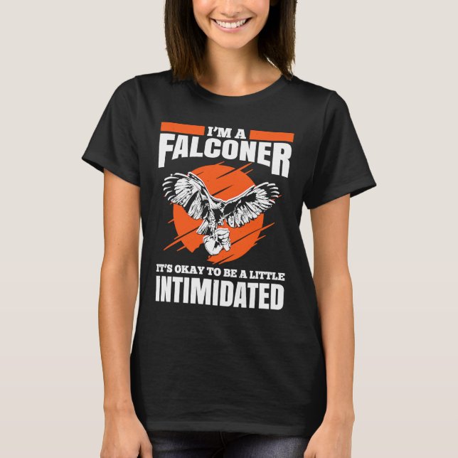 Camiseta Falconer Falcon Hunter Falconer Tracker Duck Hunte (Frente)