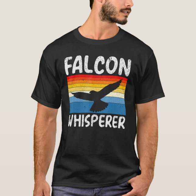 Camiseta Falconry Falcon Whisperer Caça Mestre Falconer (Frente)