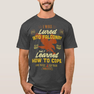 Camiseta Falconry Fontes de Falconry Funny Falconry Falcone