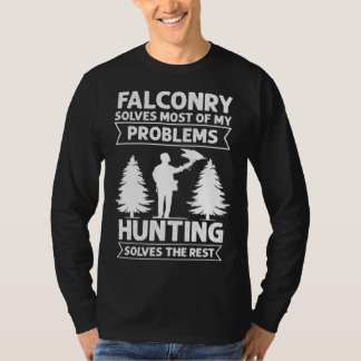 Camiseta Falconry  Hunting Expert Falconer Hawker Falcon Ha