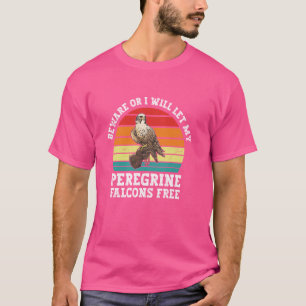 Camiseta Falconry Lover Birder Bird Assistindo Peregrine Fa
