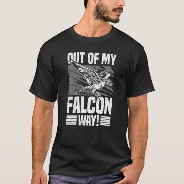Camiseta Falconry Out Of My Falcon Way (Frente)