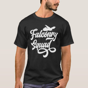 Camiseta Falconry Squad Falcon Caçando Mestre Falconer 1
