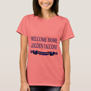 Camiseta Falcons dourados Home bem-vindos