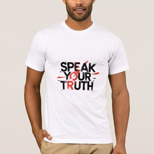 Camiseta Fale a sua verdade (Frente)