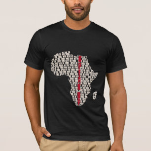 Camiseta Fale acima de África