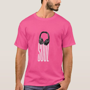 Camiseta Fale Alma Para Mim Música de Jazz Soulful Vintage