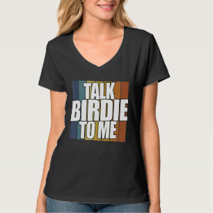 Camiseta Fale Birdie Comigo Jogador De Golfe
