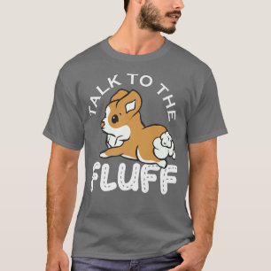 Camiseta Fale Com A Flores, Engraçados Dons De Corgi, Senho