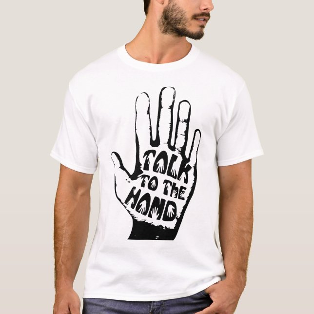 Camiseta Fale Com A Mão (Frente)