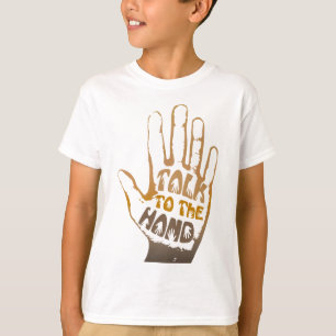 Camiseta Fale Com A Mão