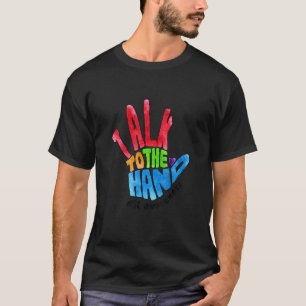 Camiseta Fale Com a Mão Sinal de Conscientização SLP SLPA S