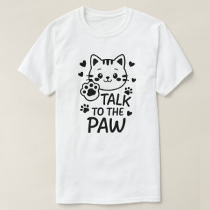Camiseta Fale com a pata