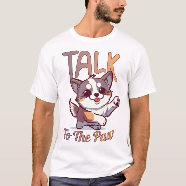 Camiseta Fale com a Paw (Frente)