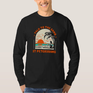 Camiseta Fale Com A Rua De Areia Petersburg Beach Ocean