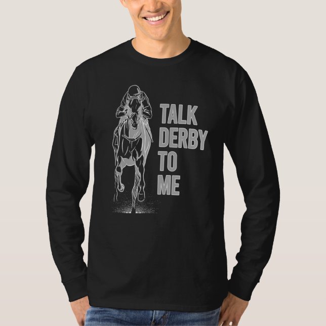 Camiseta Fale Com Derby Para Mim, Fale Com Derby. (Frente)