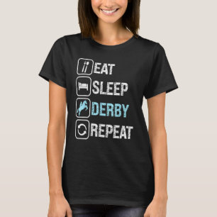 Camiseta Fale com Derby para mim para a Corrida dos Cavalos