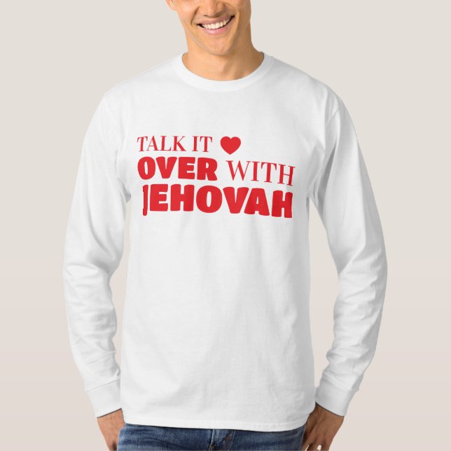 Camiseta Fale com Jeová, Jesus em (Frente)