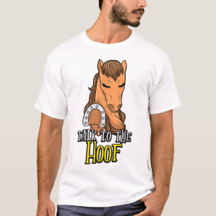 Camiseta Fale Com O Banheiro - Cowboy Cowgirl Equidae Horse